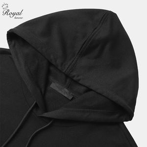 Pull de sport à la mode pour hommes surdimensionné Top Sweat à capuche décontracté avec logo personnalisé et impression personnalisée teint en plaine pour l'hiver - Product Image 4