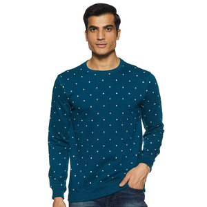 Premium 2023 calidad superior al por mayor algodón poliéster sudadera para hombre Slim Fit moda cuello redondo sudadera precio bajo - Product Image 1