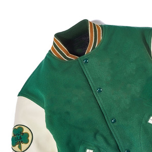 Chaquetas Varsity de Piel de Oveja de Alta Calidad Anti-UV para Hombre y Mujer, Nuevo Estilo con Cuello Alto, Todas las Tallas y Colores, Lana de Baja Densidad - Product Image 6