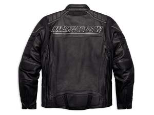 CHAQUETA DE CUERO HARLEY DAVIDSON ERVING POCKET SYSTEM - Product Image 2