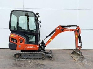 Miniexcavadora Usada Kubota KXD16-4, Excavadora Compacta de Orugas de 1.8T con 3 Cucharones para Construcción Agrícola - Product Image 1