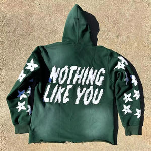 2026มีฮู้ดสำหรับผู้ชายเสื้อมีฮู้ดแฟชั่นผ้าฟลีซหนาปรับแต่งได้สำหรับฤดูใบไม้ร่วงและฤดูหนาว - Product Image 2