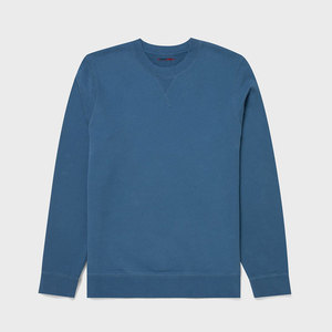 เสื้อสเวตเตอร์คอกลมแขนยาวผ้าฝ้ายแบบสวมหัวสำหรับผู้ชายเสื้อสเวตเตอร์แบบสวมหัวแขนยาวพิมพ์โลโก้ได้ตามต้องการ - Product Image 1