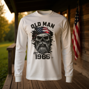 Maglietta promozionale a maniche lunghe Old Man on Back del 1965 - Product Image 3