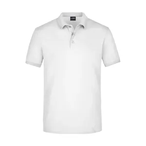 Polo en piqué élastique personnalisé pour hommes, pour merchandising promotionnel - Product Image 2