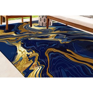 Luxury Wool Patchwork Printed <b>Rug</b> Eco-Friendly Traditional Non-Slip Latex Backing Easy Clean Nonwoven Soft <b>Rug</b> - Product Image 3