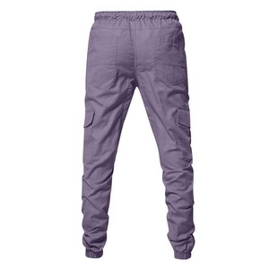 Pantalones Jogger Casuales Ligeros de Corte Ajustado para Hombre, Hechos a Medida, de Lujo, Transpirables, de Secado Rápido, 100% Algodón, Desgastados, de Alta Calidad - Product Image 6