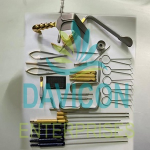 Juego de instrumentos de cirugía plástica personalizados manuales de acero inoxidable (juego de 30 piezas) Cánulas de tamaño personalizado con certificación CE - Product Image 4