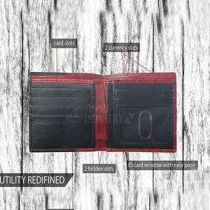 High Quality <b>RFID</b> Short <b>Men</b> Leather <b>Wallets</b> Wholesale Top Selling Latest Design OEM Service - Product Image 3