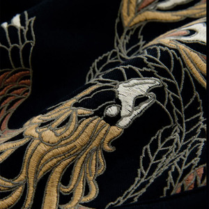 Pulls à capuche brodés pour hommes, tendance et luxueux, streetwear personnalisé, pull oversize, coton lourd, vente en gros, marque privée - Product Image 4