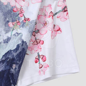 2025 camisetas de poliéster/algodón transpirables informales personalizadas para hombres, ropa de calle con estampado de sublimación personalizable - Product Image 4