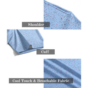 เสื้อโปโลผู้ชายสำหรับกอล์ฟ ประสิทธิภาพสูง ผลิตจากผ้าซับเหงื่อ ระบายอากาศได้ดี แขนสั้น สวมใส่สบาย - Product Image 4