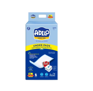 Protège-matelas Adilo super absorbants, confortables et hygiéniques pour les besoins quotidiens, 10 pièces - Product Image 1