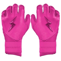 Professionnel Adulte Jeunesse Taille Logo Personnalisé Véritable Frappeur En Cuir Confortable Cabretta Softball Guantes De Bateo De Beisbol