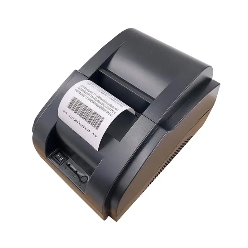Imprimante thermique de tickets de caisse 58mm, Mini-imprimante d'étiquettes pour petites entreprises