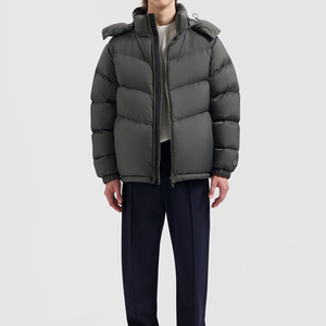 Highly Demanded OEM Printed Puffer <b>Jacket</b> for Men Customized Logo Winter <b>Jacket</b> for Men with Pocket Men's Bubble Puffer <b>Jacket</b> - Product Image 4