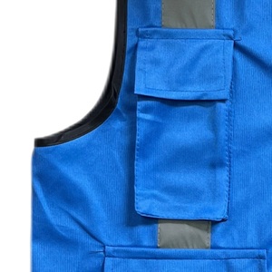 Gilets de sécurité haute visibilité pour la sécurité routière, 100% polyester, vêtements de travail, gilet haute visibilité avec bandes réfléchissantes pour les travailleurs - Product Image 6