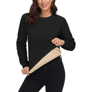 Sweat-shirts pour femmes à la mode, coupe ajustée, nouvelle arrivée, chauds, extensibles, vêtements d'hiver, sweat-shirts et sweats à capuche grande taille - Product Image 3