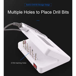 Perceuse à ongles électrique sans balais professionnelle 35 000 tr/min, lime électrique haute vitesse pour le polissage de l'acrylique - Product Image 6