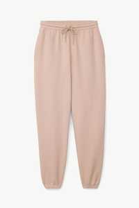 Pantalones de chándal unisex para hombre y mujer, pantalones de chándal unisex de forro polar con logotipo personalizado estampado marrón - Product Image 5