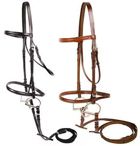 Best Selling Low Price Customized Made Horse Bridle For Sale Custom Made Your Own Design Horse Bridle - Product Image 1