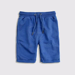 Short en éponge sur mesure de nouveau style Short en éponge de couleur unie à vendre Short en éponge fabriqué au Pakistan - Product Image 1