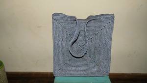 Bolso Tote Casual Plano de Rafia Tejida a Mano de Madagascar con Dos Asas, Moda Femenina, Multicolor, Forro de Cuero y Algodón, Abierto - Product Image 6