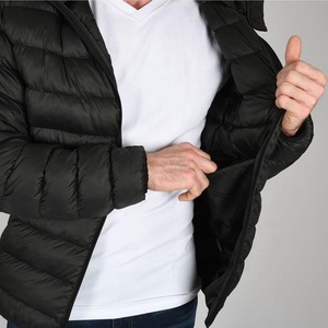 New Fashion Men's Puffer Jacket Winter Coat Zipper Closure Waterproof Breathable for Cold Seasons Wholesale Price for Men Women - Product Image 5
