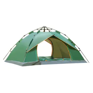 热卖自动开启折叠式大型豪华防水防紫外线户外野营野餐帐篷