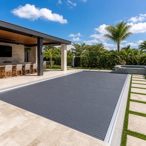 Cubierta de Seguridad para Piscina de PVC, Tamaño Personalizado, Solución Impermeable con Aislamiento Térmico para Piscinas Residenciales, de Hoteles y Villas - Product Image 2