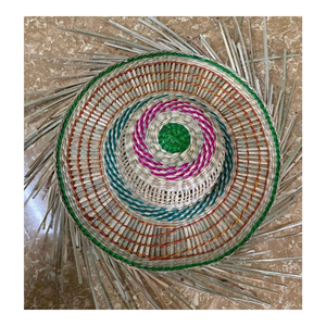 Gran oferta para sombreros de verano de moda-Sombrero de playa mexicano de nuevo diseño con tela multicolor llamativa de alta calidad-99 GD - Product Image 2