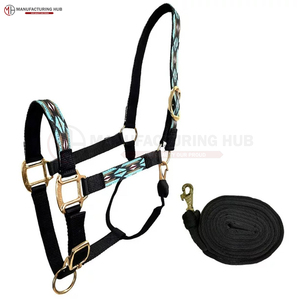 Harnais complet d'endurance pour cheval en cuir avec logo personnalisé, harnais équestre personnalisé, harnais synthétique avec logo personnalisé - Product Image 5