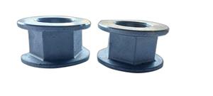 Composants industriels personnalisés OEM Rakshit Engineering en acier inoxydable poli noir, moulage de précision pour matériel de machines - Product Image 4