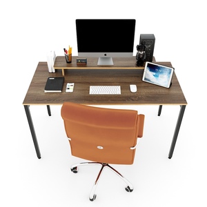 Modern 140x70cm Plywood Wood <b>Computer</b> <b>Desk</b> with Melamine Finish and Sleek Design HBSL007 - Product Image 2