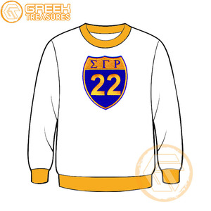 Sudadera de lana de algodón Sigma Gamma Rho personalizada de alta calidad, Jersey bordado, chaqueta para mujer, ropa griega, estilo de hermandad - Product Image 1