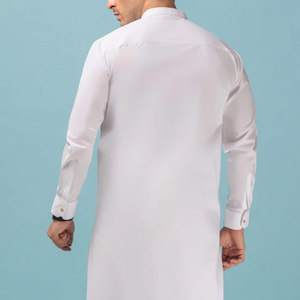 Col montant hommes Shalwar Kameez costumes avec poches latérales meilleurs vêtements traditionnels hommes Shalwar kameez à vendre - Product Image 5