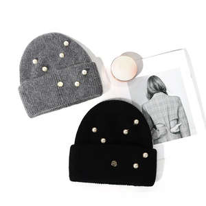 Gorro de Invierno Acrílico Vintage OEM 2026, Cálido para Exteriores, Unisex, Ajustable, con Perlas, Tela Común, HECHO POR TRIOTAKE INDUSTRY - Product Image 2