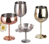 Gobelet à vin en cuivre artisanal de qualité supérieure avec un design moderne et écologique, couleur personnalisée pour la maison, le bar, les mariages et les coffrets cadeaux