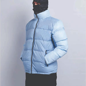 Chaqueta acolchada gruesa y cálida de invierno de gran tamaño de alta calidad para hombre, ropa de burbujas con logotipo personalizado, chaqueta acolchada para hombre - Product Image 3