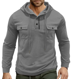 Sudaderas con Capucha de Alta Calidad para Hombre, 100% Algodón Ecológico, Unisex, Estilo Urbano, con Impresión Digital y Logotipo Personalizado para Invierno - Product Image 5