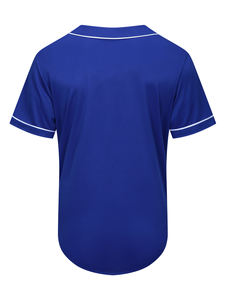 Venta caliente de los hombres de encargo transpirable béisbol Jersey impreso al por mayor ropa deportiva uniforme de entrenamiento camiseta para hombres - Product Image 3