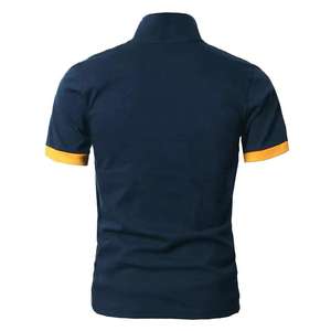 Nouvelle tendance pour hommes pulls en coton de qualité supérieure polos en tissu tricoté personnalisé polos pour hommes de grande taille - Product Image 3