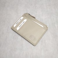 Portefeuille en cuir d'affaires, porte-cartes de débit, de crédit, d'identité, de métro, en métal, avec fermeture éclair RFID, petite pochette mince, unisexe, 2026