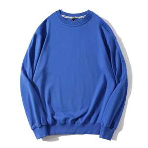 Fabricant Vente de gros Logo personnalisé Ras du cou Pull Pull French Terry Femmes Hommes Drop Shoulder Sweatshirt - Product Image 2