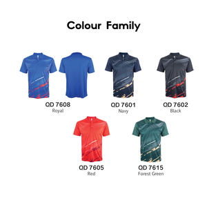 Diseño en blanco de secado rápido de microfibra unisex informal para camisa QD76 con cuello redondo y ajuste regular hecho de poliéster 100% - Product Image 5