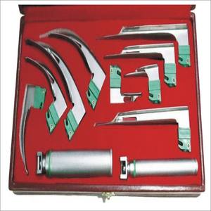 กล้องส่องตรวจกล่องเสียงสำหรับการดมยาสลบสำหรับผู้ใหญ่ กล้องส่องตรวจหู คอ จมูก สำหรับการผ่าตัด ใช้ซ้ำได้ ผลิตจากเหล็ก ใช้งานด้วยมือ ได้รับการรับรองมาตรฐาน CE สำหรับใช้ในโรงพยาบาล เครื่องมือคลาส 1 - Product Image 2