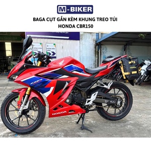 แร็คท้ายรถมอเตอร์ไซค์อะลูมิเนียมแบบสั้นสำหรับ CBR150 สำหรับติดตั้งกระเป๋าข้าง - Product Image 6