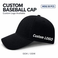 Casquettes de baseball personnalisées à 6 panneaux, souples, avec logo brodé sur mesure, style sportif, non structurées, ajustables, pour le golf, la course, le quotidien, vente en gros