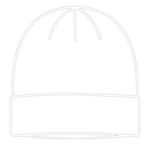 Chapeau beanie blanc 08 Pretty Girl, vêtements de sororité grecque, vêtements de sororité universitaire pour femmes, rose et vert, vêtements grecs élégants - Product Image 2