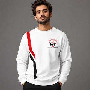 Sweat-shirt en molleton français, tissu respirant et léger, design moderne et décontracté, sweat-shirts pour hommes, doux et confortables. - Product Image 1